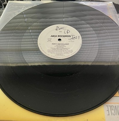 The Notorious BIG - Party & Bullshxt OG 1999 Press PROMO 12  In OG Cover VG+/VG