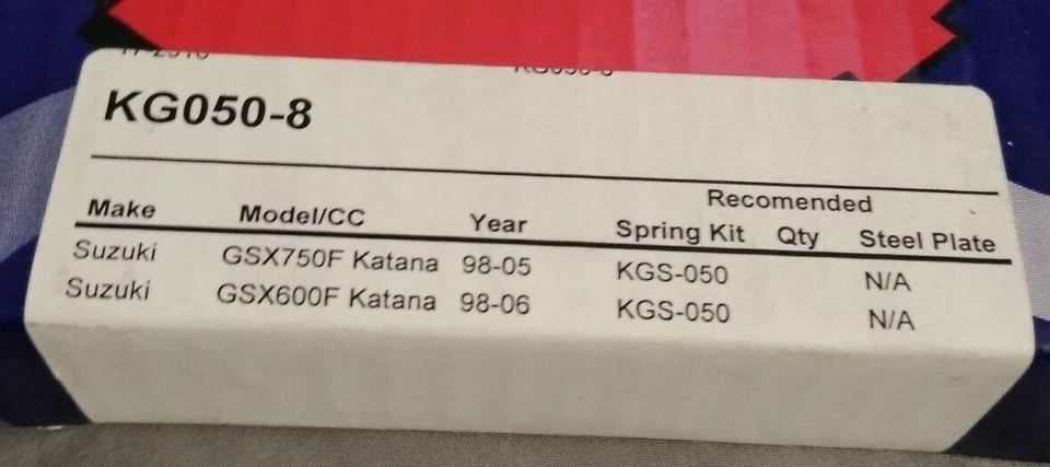 NUEVO KG Clutch Factory KG050-8 Pro Juego de discos de embrague Foto 2 de 4