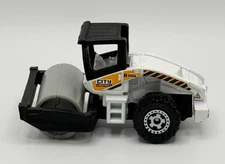 Matchbox MBX Construction 2015 White Road Roller Toy Vehicle