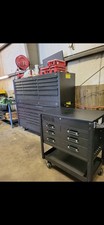 Matco 4s Triple Bay With Top Chest And Matching Cart Tool Box