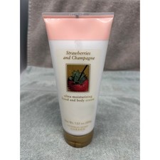 Vtg Victoria's Secret Garden Strawberries and Champagne Hand Body Cream