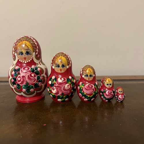 Vintage Russian Nesting Dolls