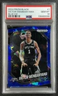 VICTOR WEMBANYAMA PSA 10 2024-25 PANINI PRIZM BLACK #1 BLUE ICE 111/125 SPURS