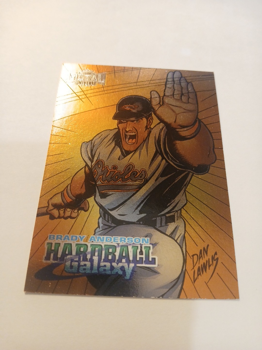 1998 Metal Universe - Hardball Galaxy Brady Anderson #210
