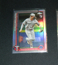 Ryan Fitzgerald 2025 Topps Chrome Update Series Refractor #USC8 (RC)