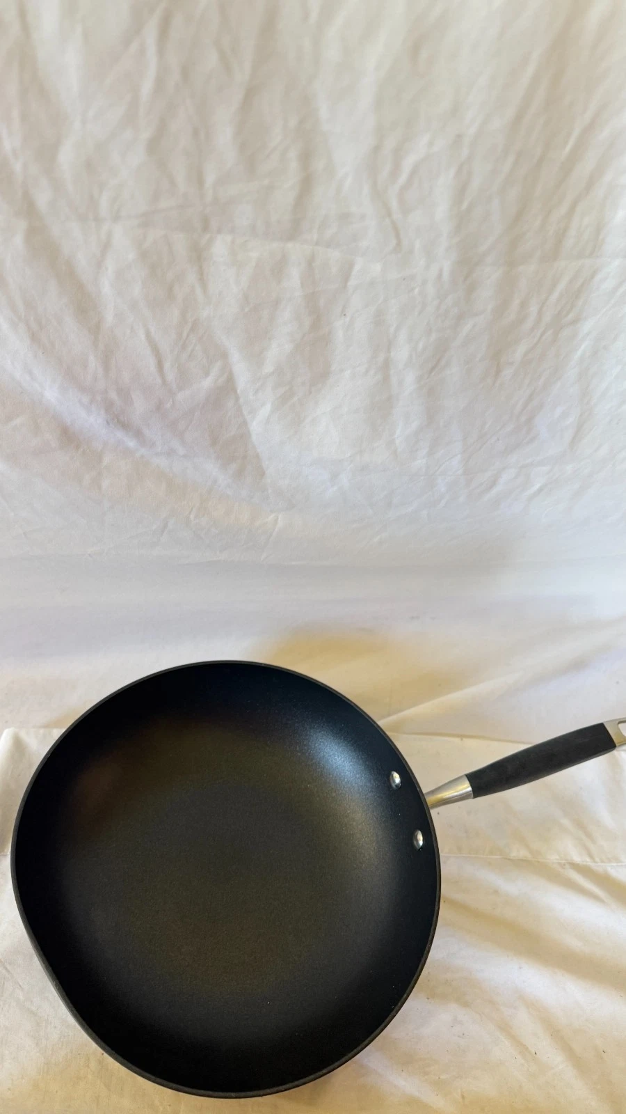 Anolon 12-Inch Hard Anodized Nonstick Frying Pan Saute Black Multi Purpose