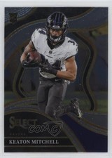 2023 Panini Select Club Level Keaton Mitchell #246 0wp8