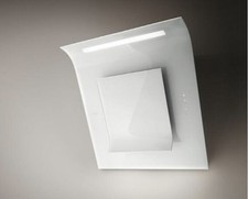 Cappa da parete ELICA in Vetro colore Bianco in perfette condizioni USATA