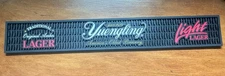 YUENGLING LAGER BEER RAIL BAR MAT RUNNER COASTER 24”x 3.5” Man Cave
