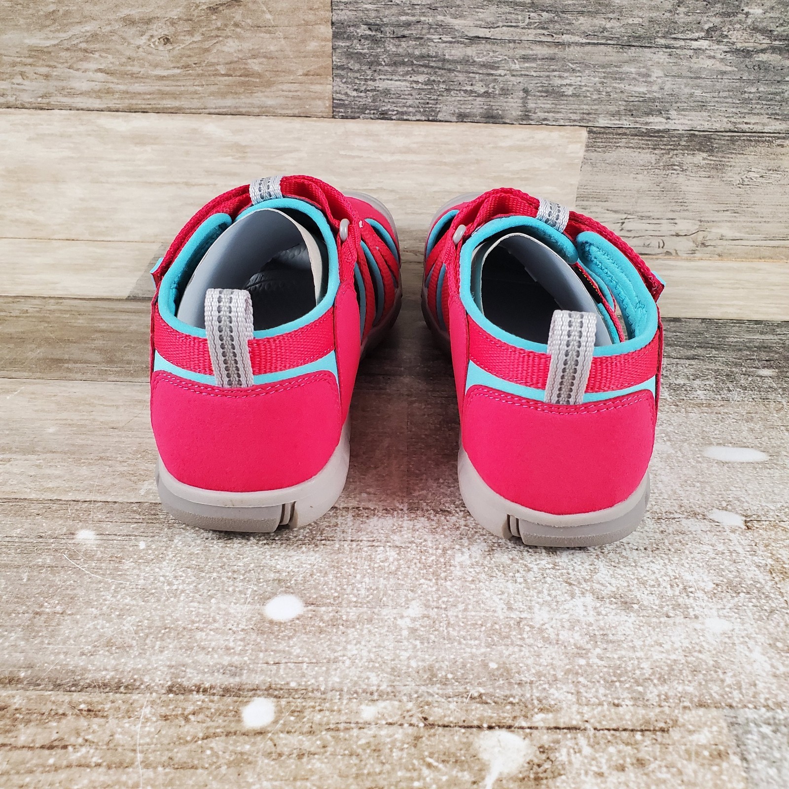 Sandali con cinturino Keen Seacamp II CNX da bambina taglia 6 scarpe impermeabili Azalea Ipanema