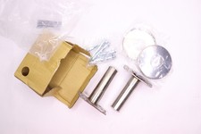  2-Pk Moen Curved Shower Rod Brushed Nickel 5Ft. CSR2145