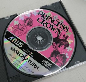 Princess Crown Sega Saturn Game by ATLUS (Retro Gaming) A4482
