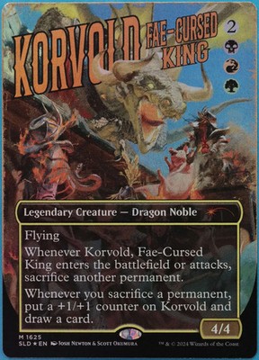 Korvold, Fae-Cursed King (Secret Lair Promo) FOIL MINT CARD (515693) ABUGames