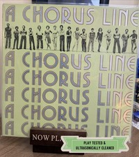 A Chorus Line Original Cast Recording 1975 CBS Record Vinyl LP JS 33581 BOOKLET