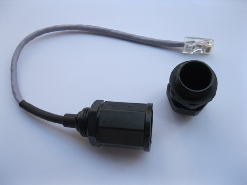 5 Stück RJ45 Ethernet LAN M20 Wasserdichter Stecker mit 20 cm Kabel Neu - Bild 5 von 6