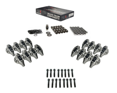 Chevrolet Gen III IV Rocker Arms w/ Brian Tooley BTR Trunion Kit Installed