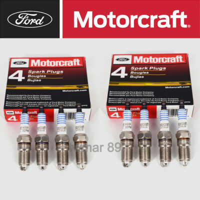 8Pcs OEM Motorcraft SP-493 Platinum Spark Plugs AGSF32PM For Ford