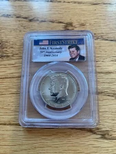 2014-P Kennedy Half Dollar UNC Set PCGS SP-68 50th Anniv. JFK First Strike Label