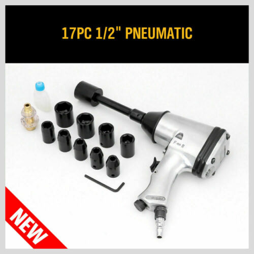 1/2" Air Impact Wrench Kit Rattle Gun Socket Tool Set Pneumatic Metric AU - Picture 3 of 11