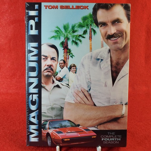 MAGNUM P.I. Complete Fourth Season 4 80's Classic TV Show DVD Action Tom Selleck - Picture 3 of 7