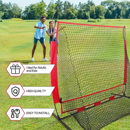 Baseball Softball Practice Net 5x5ft Hitting Batting Training Net with Carry Bag - Picture 4 of 12