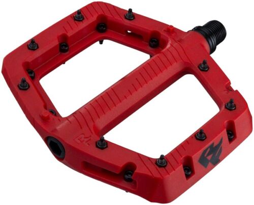 Pedali Race Face Chester Platform MTB Mountain Bike Rosso Piccolo