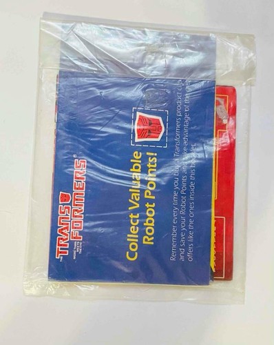 Transformers Original G1 1987 Fastlane Cloudraker Unused Sticker Packet - Picture 2 of 2