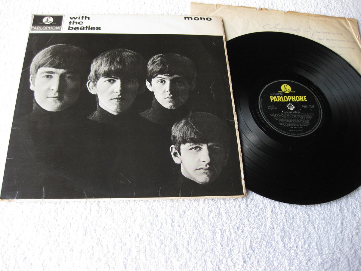 The Beatles ‎– With The Beatles , PMC 1206 , Vinyl LP Album ,UK