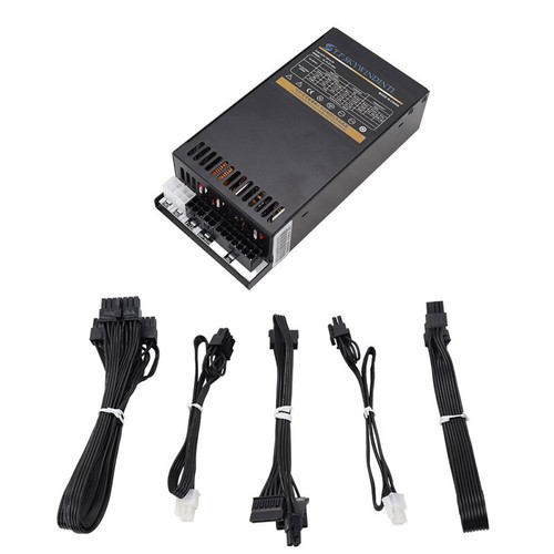 Fuente de alimentación flexible ATX modular completa de 600 vatios pequeña computadora 1U PUS doble CPU - Imagen 4 de 15