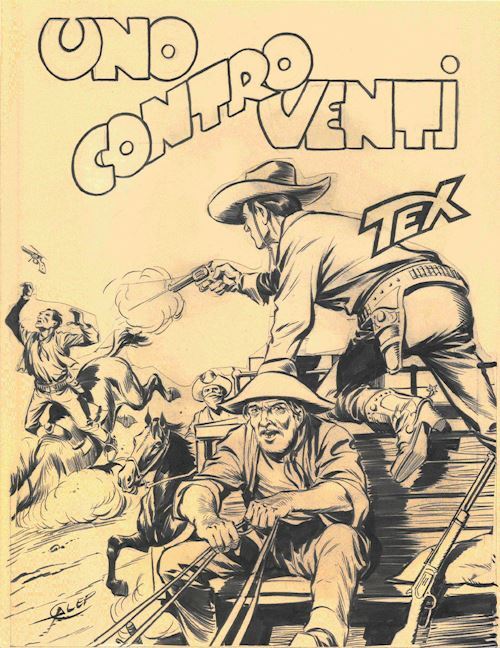UNO CONTRO VENTI. TEX  - BONELLI GIANLUIGI - LO SCARABEO