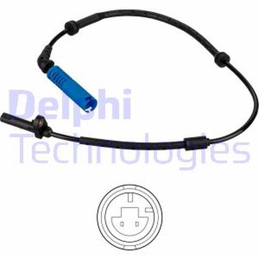 Delphi DrehzahlfüHler Hinten Passend FüR BMW X5 E53 SS20546 Brandneu-image