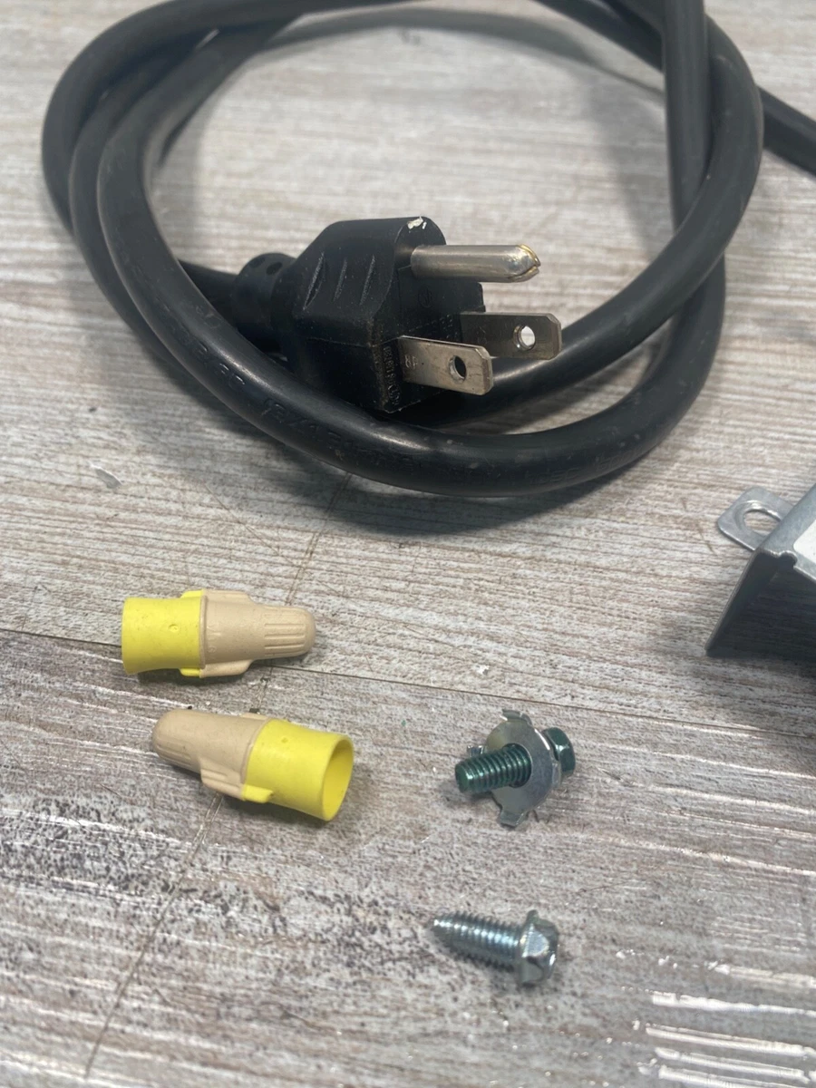 Kitchenaid dishwasher power cord outlet