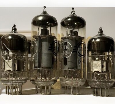 NOS - NOBSOUND MS10-D / 30D Liston 12 UPGRADE TUBES 6P1N / 6N1N 6H1N Match Dates
