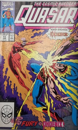 Marvel Quasar - The Cosmic Avenger 11  Jun 1990: By the time i get to Phoenix  - Picture 1 of 12