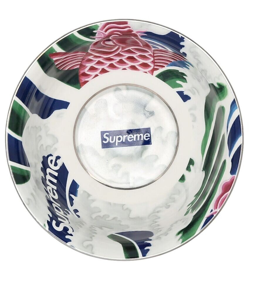 DS New Supreme Waves Ceramic Bowl Koi Fish Multi Color SS20 2020