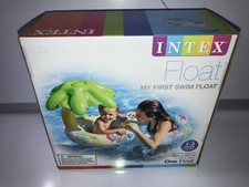 Intex MY FIRST SWIM FLOAT 46" X 29" AGES 1-2 MAX 33LBS NEW
