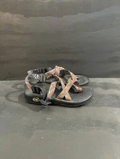 Chaco Sandals Women’s Size 6 Black Blue Red Strappy Sandals