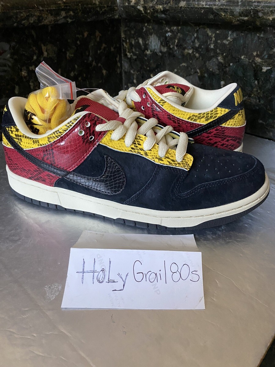 Nike Dunk Low Pro Premium SB Coral Snake 313170 701 Bright Nike Dunk Low Pro Premium SB Coral Snake 313170 701 Bright
