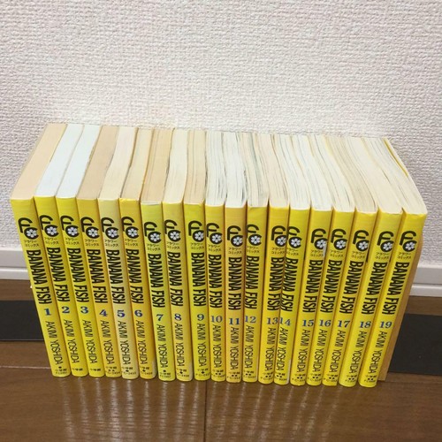 Banana Fish Whole Volume Set Anime Manga Comic 19 Volume Set Japanese Version Ebay