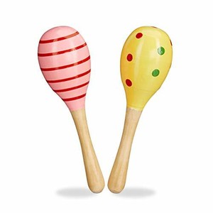 baby maracas wooden