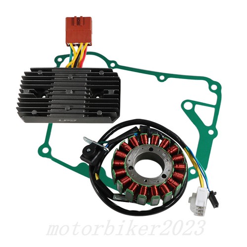 Stator Regulator & Gasket For SYM Citycom300 EFI (LH30W-6) (K8-K9) 2008-2009 - Picture 4 of 10