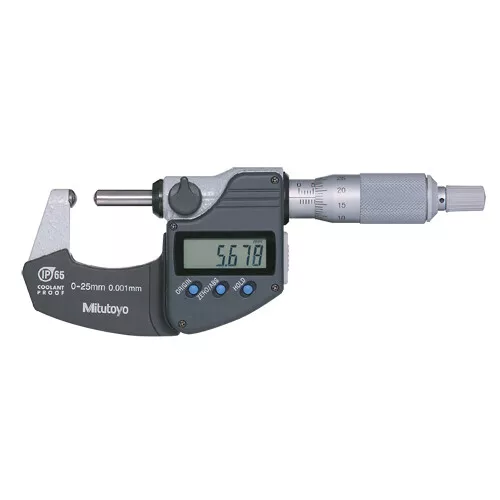 [New] Mitutoyo / 395-271-30 / Digimatic Micrometer, 0-25*0.001mm