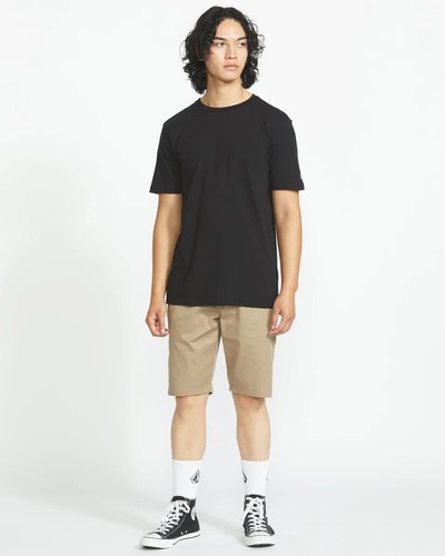 Volcom Frickin Modern Stretch Shorts - Khaki 38 inch Waist NWT $55 - Picture 7 of 7