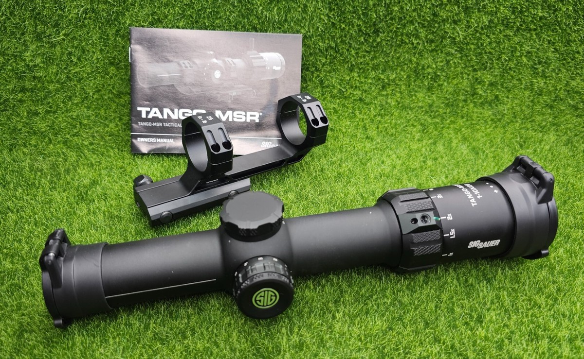 Sig Sauer #SOTM11000 TANGO-MSR 1-10x28mm Illum SFP Red MSR BDC10