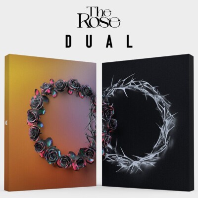 THE ROSE DUAL Album DELUXE BOX 2 Ver SET/2 CD+2 Foto Buch+2Lyric+6 Karte+2Poster