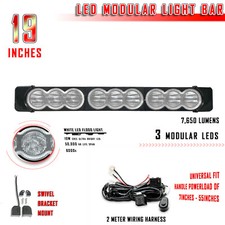 19 90w Cree Flood Led Detachable Light Bar Off-road W Relay Harness - 6k White 19 90w Cree Flood Led Detachable Light Bar Off-road W Relay Harness - 6k White