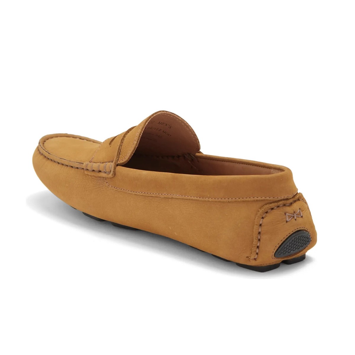 G H Bass Originals Final Sale NIB Men\'s Davis Moc Driver Suede Loafer Shoe Sand Mens Ranger Camp Moc Boat Shoe Light brown | G.H. Bass main image 3
