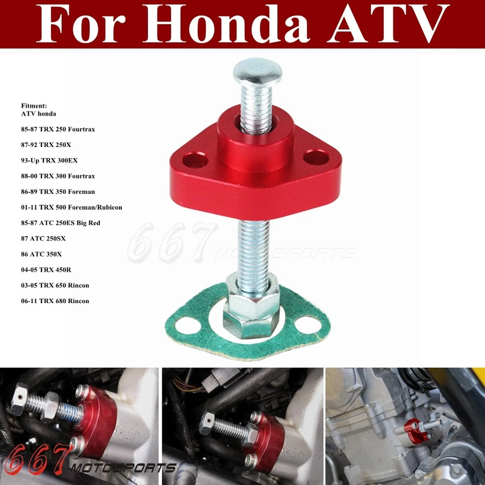 Cam Timing Chain Tensioner For Honda Fourtrax 300 TRX300EX TRX350 TRX250 TRX500 - Image 2 of 4