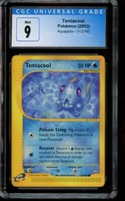 CGC 9 Mint Pokemon Tentacool Aquapolis 113/147 2003 on eBay