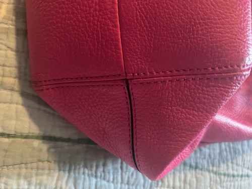 Kate Spade Hot pink Large Cooper Drawstring Shoulder Bag -pebbled Leather - Picture 4 of 13